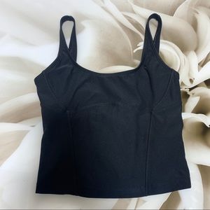Nike Corset Style Black Tank
